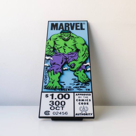 Hulk #300 Corner Box - Final Piece of the #292-300 Run