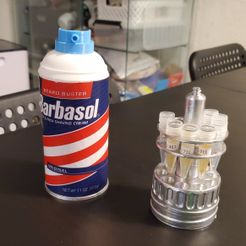 296077102_468343124679953_7171652553062252751_n.jpg STL file BARBASOL BOMB JURASSIC PARK 100% 3D・3D printable model to download