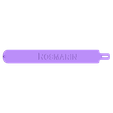 Rosmarin.stl Spice Labels for IKEA DROPPAR