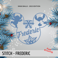 29.png Christmas ornament - Stitch - Frederic