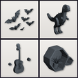 00_collage.png Wall Planters Collection — 5-Model STL Bundle | 3D Printable