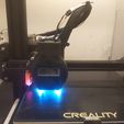 Ender 3, 3 V2, 3 pro, 3 max, двойной 40-мм осевой вентилятор hot end duct / fang. CR-10, прямой привод Micro Swiss и совместимость с боуденом. Для печати не требуется поддержка