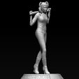 8.jpg Harley Quinn Suicide Squad Model Printing Miniature Assembly File STL-OBJ for 3D Printing two size 1: 4 for FDM-FFF 1: 10 for DLP-SLA-SLS