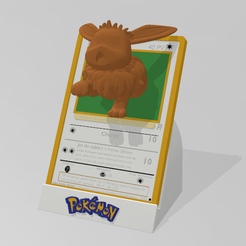 21-04-2022-17-22-36.png Файл STL Фан-арт Carte Evoli・Дизайн 3D принтера для загрузки