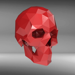 SKL54.png Archivo STL Bajo el cráneo de polietileno・Diseño imprimible en 3D para descargar