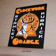 clockwork-orange-naranja-mecanica-stanley-kubrick-pelicula-cartel-music.jpg Clockwork Orange, Clockwork Orange, Stanley Kubrick, movie, poster, sign, logo, 3D printing, logo, 3D printing