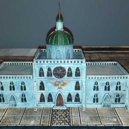 🏗️ Dynamic Battlefield Terrain, Administration Building, 6mm to 8mm ...