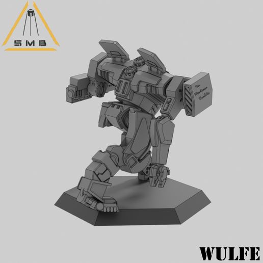🛰 Wulfe・ 3D File for 3D printing・Cults