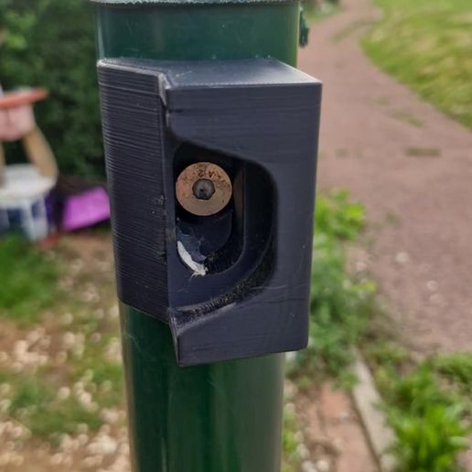 Arrêtoir de portillon renforcé