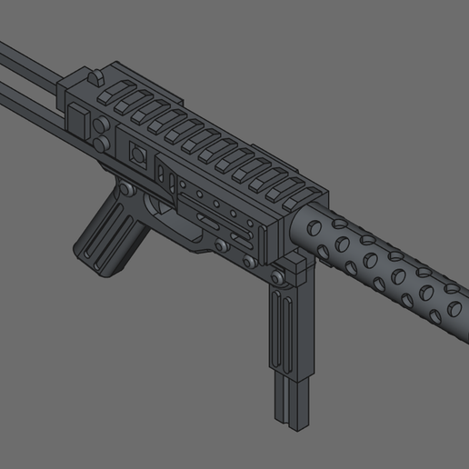 GI Joe XMAT-49 Desert Operations Custom, 6 inch Action figure weapon for GI Joe Classified and O-Ring, Marvel Legends, Star Wars Black Series