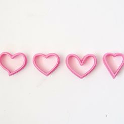 DSC05575.JPG Download STL file cookie cutters mini hearts in love cookies valentine's day • 3D printing template, PatricioVazquez