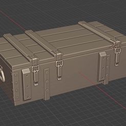Capture-d’écran-2023-05-19-à-07.21.28.jpg STL file MODERN - T64/T72/T80/T90 - 125mm ammunition crate - 1/35・3D print object to download