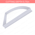 1-4_Of_Pie~5.5in-cookiecutter-only2.png Slice (1∕4) of Pie Cookie Cutter 5.5in / 14cm