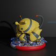 Electivire2.png Elekid, Electabuzz and Electivire 3D print model