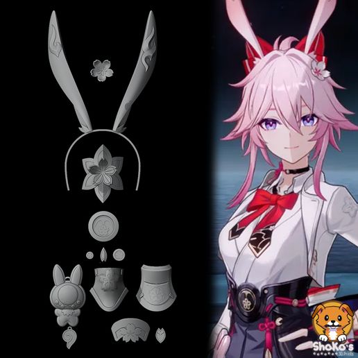 Evanescia - Accesories - Honkai Star Rail Cosplay Prop