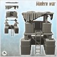 2.jpg Modern fortified firing post with access ladder (2) - Cold Era Modern Warfare Conflict World War 3 Afghanistan Iraq Yugoslavia