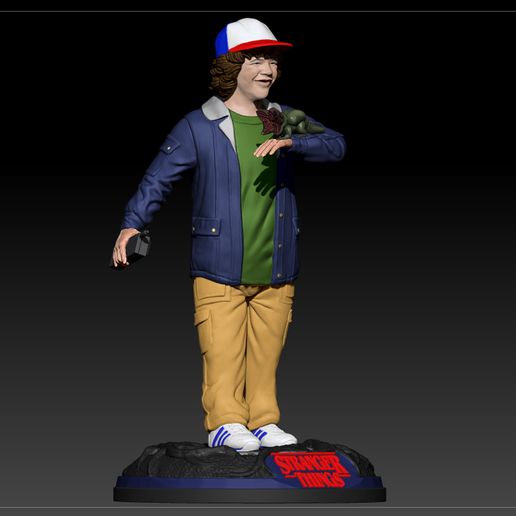 STRANGER THINGS DUSTIN 3DMODEL SABIOPRODS 3D print model - Cults3D 3D ...