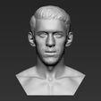 1.jpg Michael Phelps bust ready for full color 3D printing