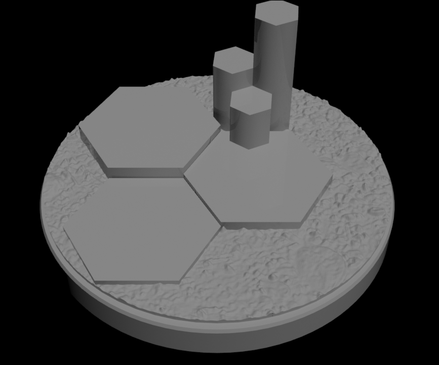 STL file Basalt Base 9・3D printable design to download・Cults