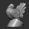 1.png Dove,PIGEON 3D model STL file