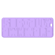 AWKWARD - KEY.stl Unique Keychains - Set of 14