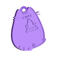 Pusheen Comiendo Pizza.stl МЕГА КОМБО 6 " 5 УПАКОВОК БРЕЛОКОВ С ЖИВОТНЫМИ" / БРЕЛОК