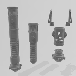 Kenobi.png Fichier STL Sabre laser Jedi Survivor Hermit・Modèle imprimable en 3D à télécharger