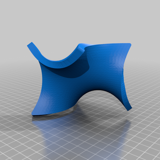 GyroidPatchRoundedV.png Gyroid Patch, TPMS, Minimal Surfaces