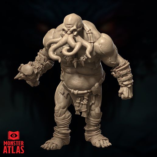 👹 Ogre Ceremorph・ 3D File for 3D printing・Cults