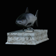 Salmon-statue-box-1-4.png fish sculpture of a Atlantic salmon / salmo salar with storage space / for 3d printing
