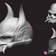 24.JPG Oni Skull Mask - Hannya Mask-Devil Mask For cosplay 3D print model