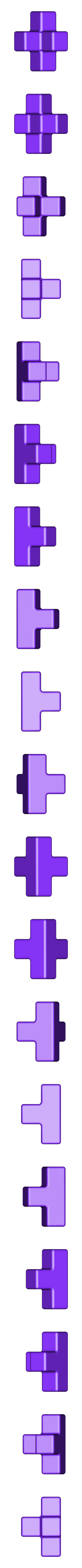 3.STL Easy Tetris style Puzzle Cube