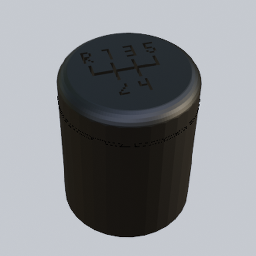 Gear shift knob. Gear shift knob. (R135_24) 3D model