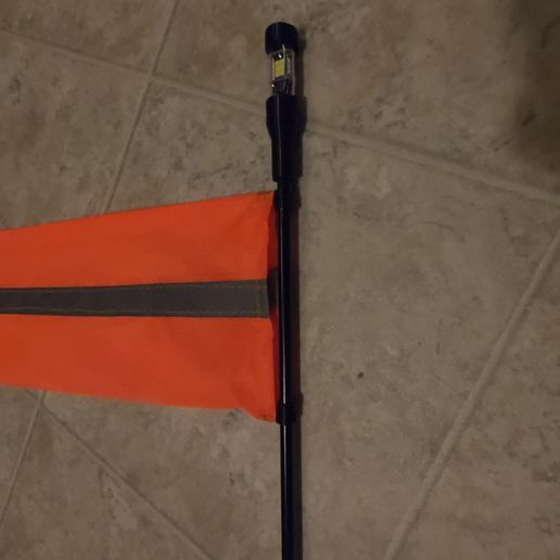 Flag mounts for thing 1993269 Kayak flag and light 3D model