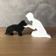 IMG-20240323-WA0065.jpg Boy and his Border Collie for 3D printer or laser cut