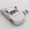 Bugatti Veyron 4.jpg Bugatti Veyron  PRINTABLE Car 3D Digital STL File