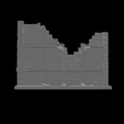 Rear-View.png Broken Building V1 - TableTop War Gaming or RPG Terrain Piece
