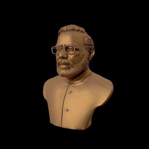 28.jpg Narendra Modi 3D Portrait sculpture