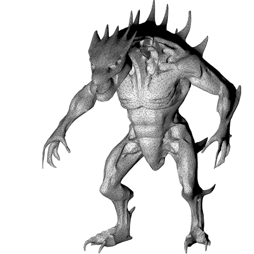 👾 Battle-Ready Raptor Warrior・Free 3D File for 3D printing・Cults