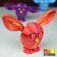 Furbi-madistudios-4.jpg STL file furby・Model to download and 3D print