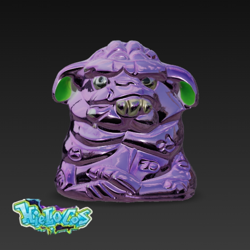 🎨 Fido Hieloco Monstruo 3D Nostalgia 90s coleccionable Modelo