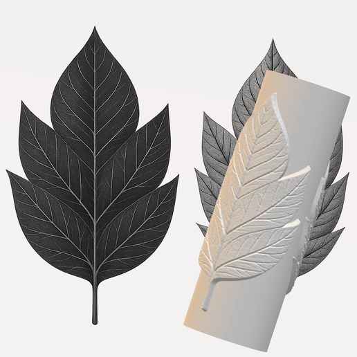 Original Pattern Clay Roller for 3D Printing - 3D model önizlemesi