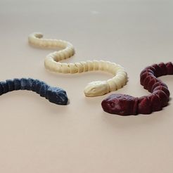 fast_snake_3.jpg STL file fast snake set・3D print design to download