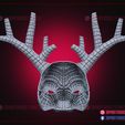 Squid_Game_deer_vip_mask_3d_print_model_17.jpg Squid Game Mask - Deer Vip Mask for Cosplay
