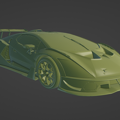 1.png STL file Lamborghini Essenzasc v12・3D print design to download