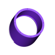 SN-End-Duct201ws.stl Swivel Nozzle for Jet Engine, 3 Bearing Type, [Phase 1]