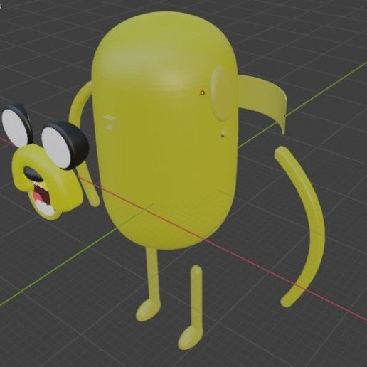 Jake toy 3D model