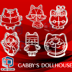 STL file gabby dollhouse pandy 🎲・3D print design to download・Cults