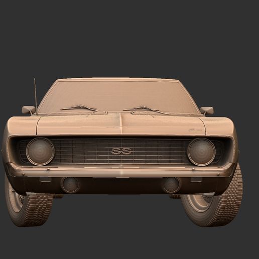 1969-Chevrolet-Camaro-SS-3D-print-model-1234.jpg 1962 Chevrolet Camaro SS - Iconic American Muscle Car 3D Print Model
