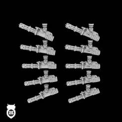 Cerastus-Gatling-Cannon-complete-set.jpg Cañones Gatling (compatibles con el Caballero Cerastus AT18)